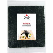 Sushi Nori, geröstet 7 Blätter -Nicht Bio- 17g Algen Arche (Dies ist ein SET aus 2 Packungen)