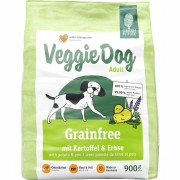 VeggieDog Grainfree NICHT BIO 900g Hund Trockenfutter Green Petfood