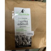 Bio Paprika edelsüß, ungarisch, 1kg Gewürz Heuschrecke