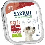 Bio Pastete Getreidefrei mit Rind 150g Hund Nassfutter Yarrah