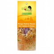 Bio Mango Madras Masala Reis m. Cashew&Kokos, 250 g Fertiggericht Troki (Dies ist ein SET aus 3 Packungen)