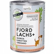 Bio Fjord Lachs+ 400g Hund Nassfutter Naftie