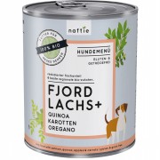 Bio Fjord Lachs+ 800g Hund Nassfutter Naftie