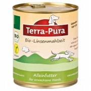 Bio Linsenmahlzeit 750g (Vegan) Hund Nassfutter Terra-Pura
