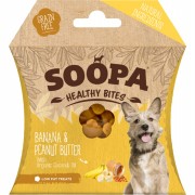 Hundedrops Banane und Erdnussbutter 50g NICHT BIO Hund Snack Soopa