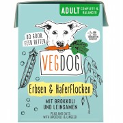Adult Tetra Pak (Kartoffeln Haferflocken Erbsenprotein) NICHT BIO 200g Hund Nassfutter VegDog