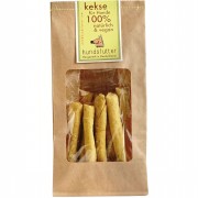 Snacks knusprige Sticks mit veganem Käse 85g Tüte NICHT BIO Hund Keks Hundsfutter